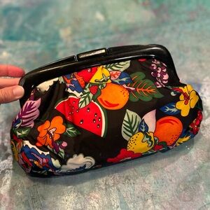 Vintage Tropical Clutch